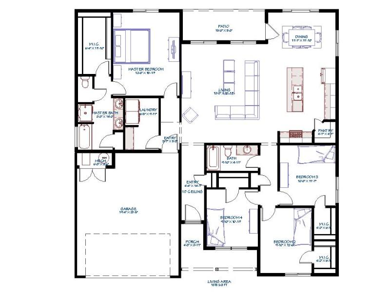 New Home Floor plan  